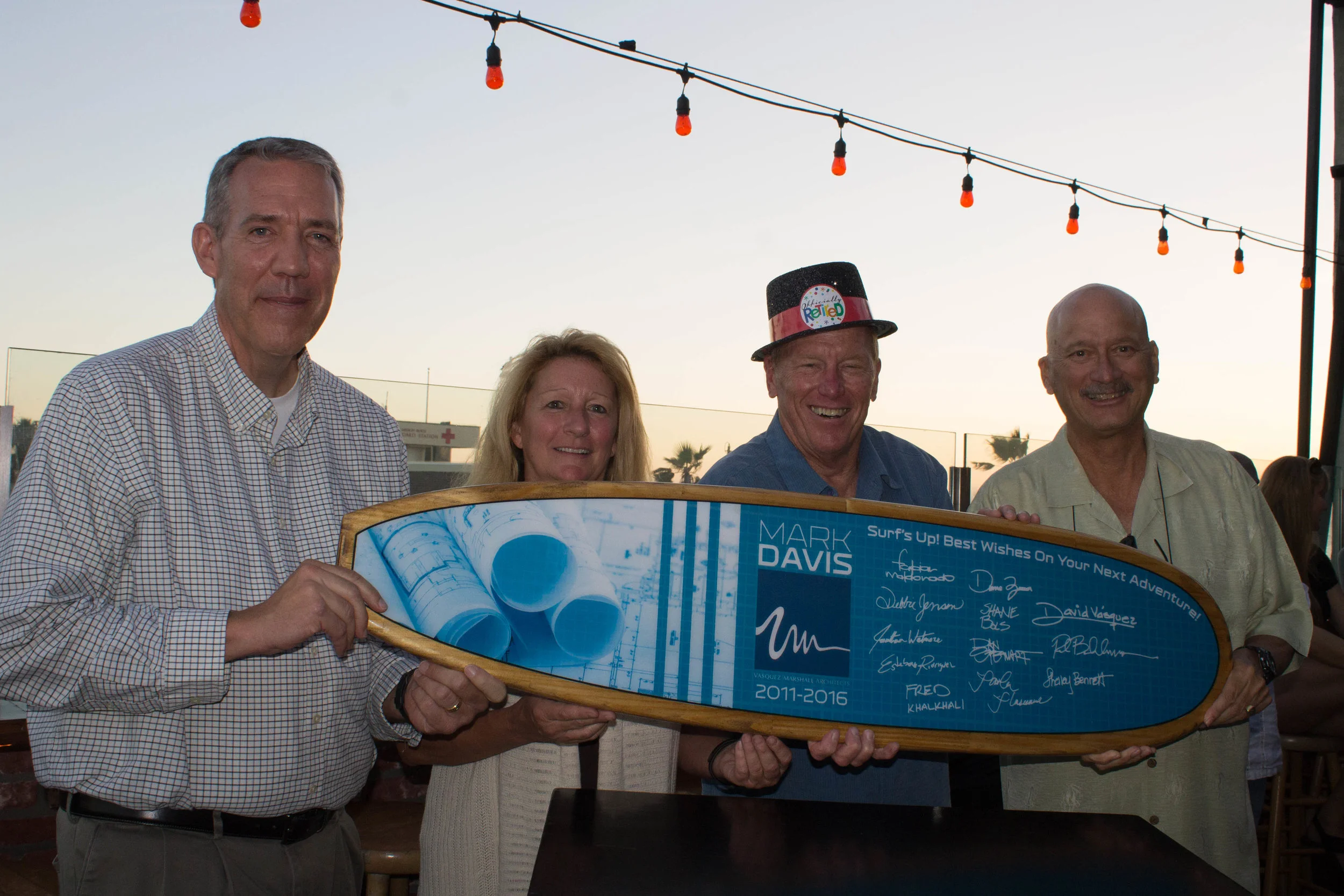 Rob, Shelley, Mark and David