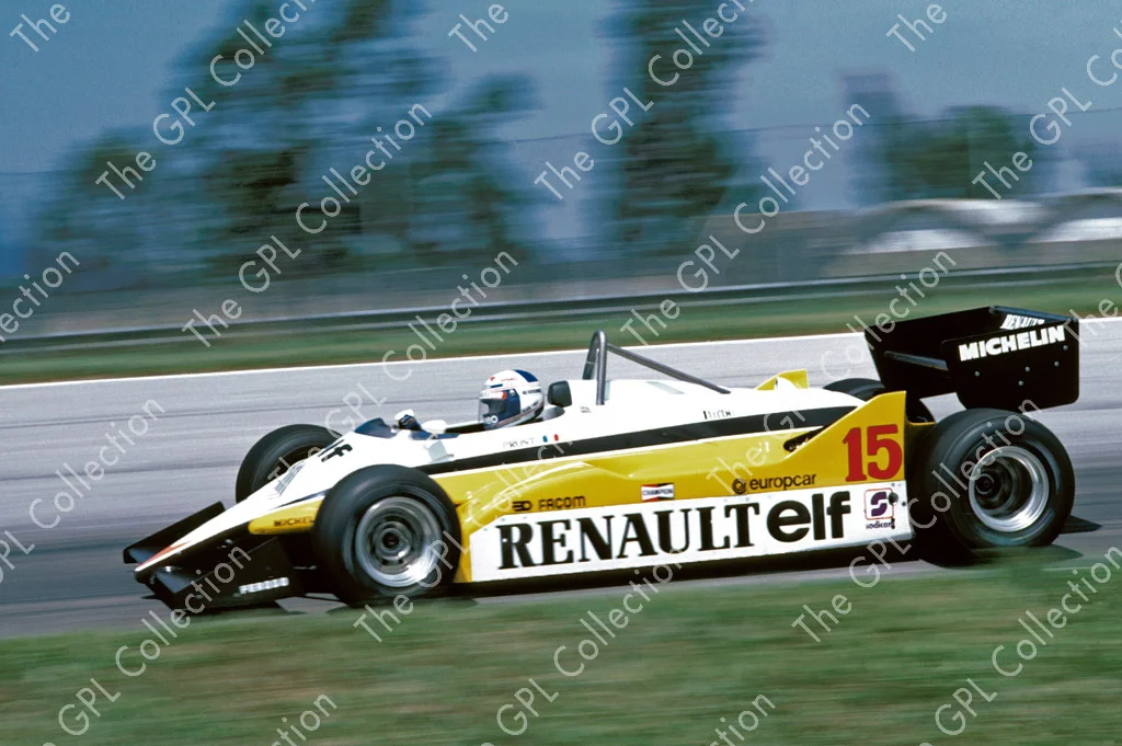 1/43 Spark RENAULT RE40 #15 WINNER FRENCH GP 1983 A.PROST