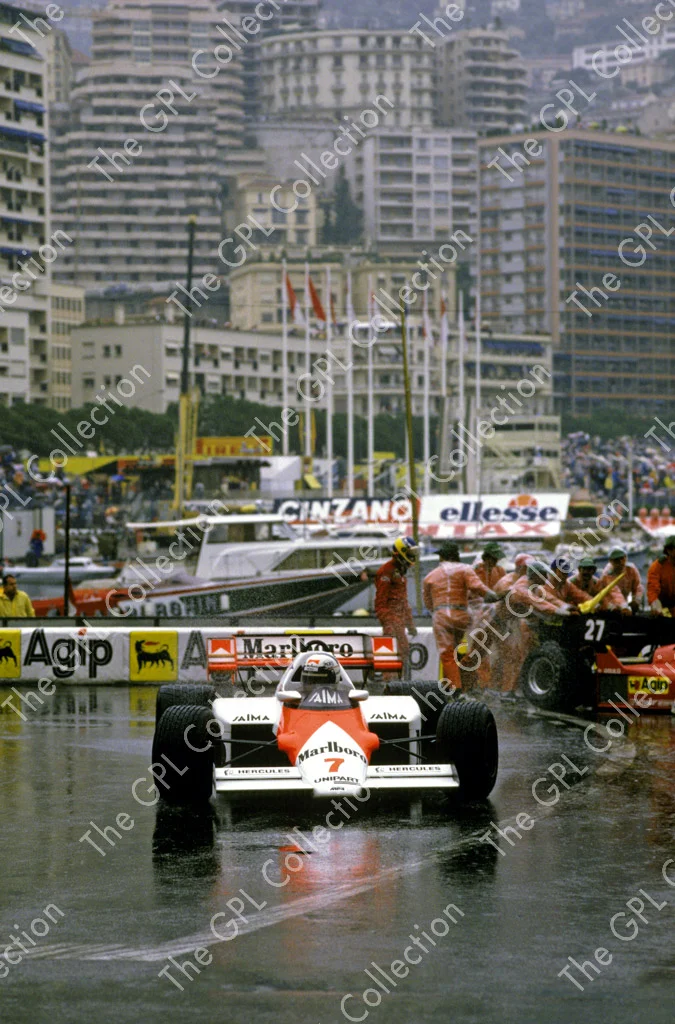 poster grand prix de monaco 1984 malboro alain prost sport auto 42x56 collezione