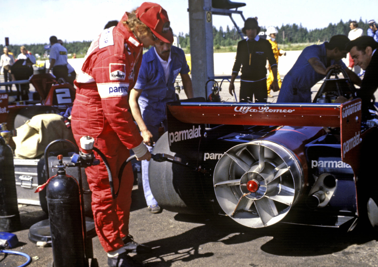 liste pint Åben Brabham-Alfa BT46B Fan Car driven by Niki Lauda at the Swedish GP, Sweden  1978 — The GPL Collection