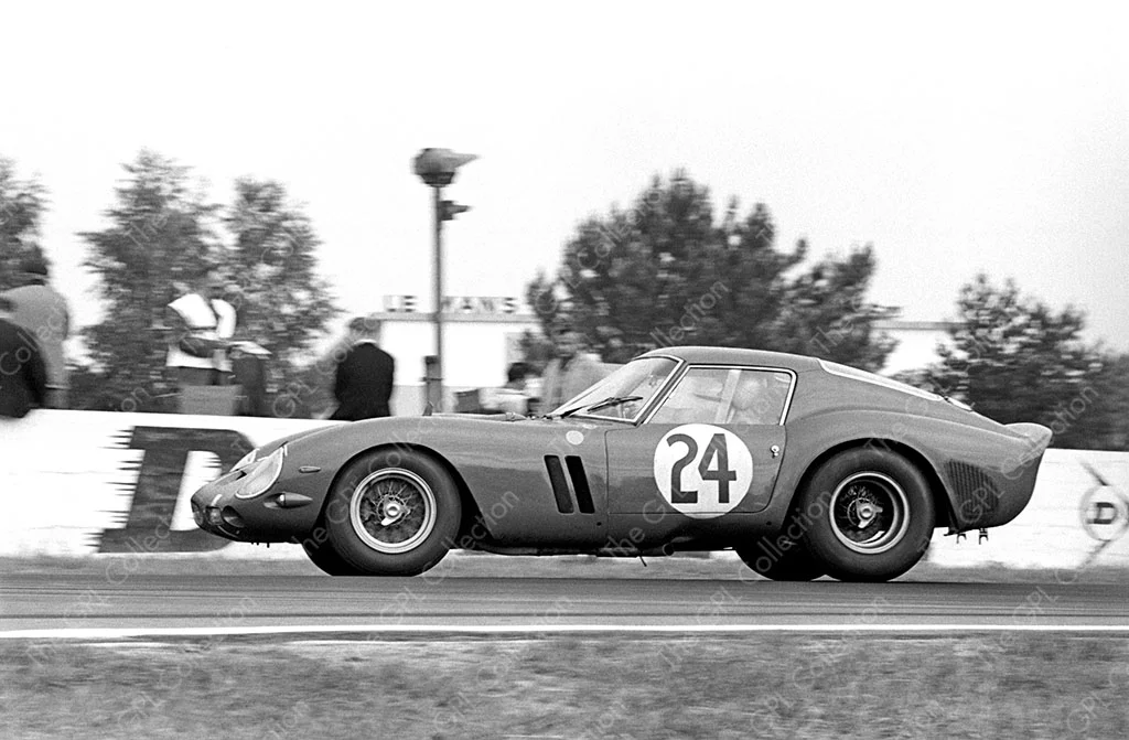 KYOSHO 08432C Echelle 1/18 | FERRARI 250 GTO N 24 2nd 24h LE MANS 1963 JEAN BLATON - GERHARD
