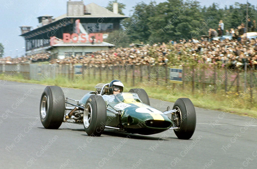 1965 Jim Clark (Scots) Lotus 33 Nurburgring GP 1st — The GPL 