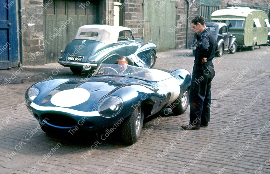 1957 Wilkie Wilkinson Jaguar D-Type Le Mans Winner Merchiston Mews Edinburgh