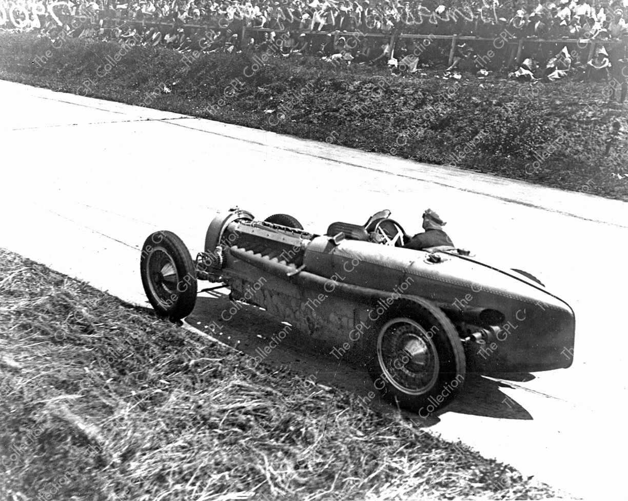 1935 Robert Benoist Bugatti Type 59 French GP Montlhery Paris