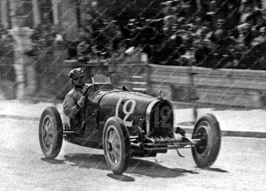 1929 William Grover Williams Bugatti Type 35 Monaco GP