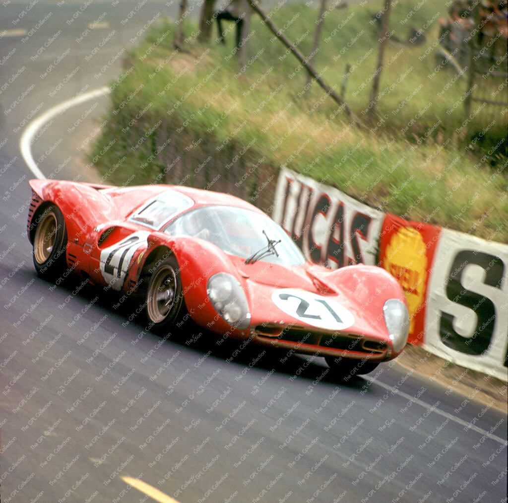 1967 Parkes Scarfiotti Ferrari 330 P4 Le Mans