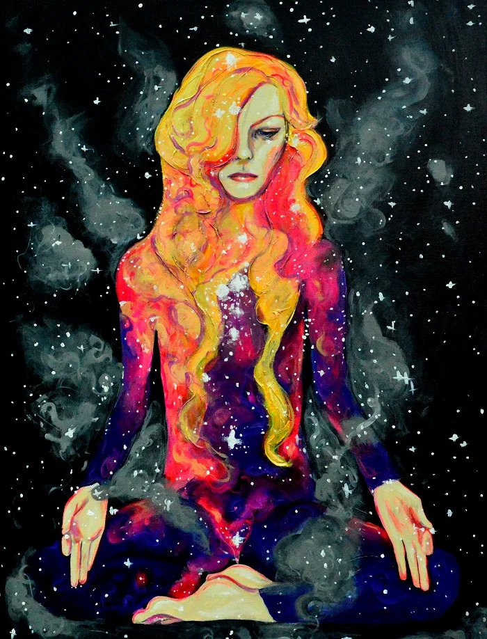 "Moment Of Clarity" 30 x 40 acrylic on canvas 