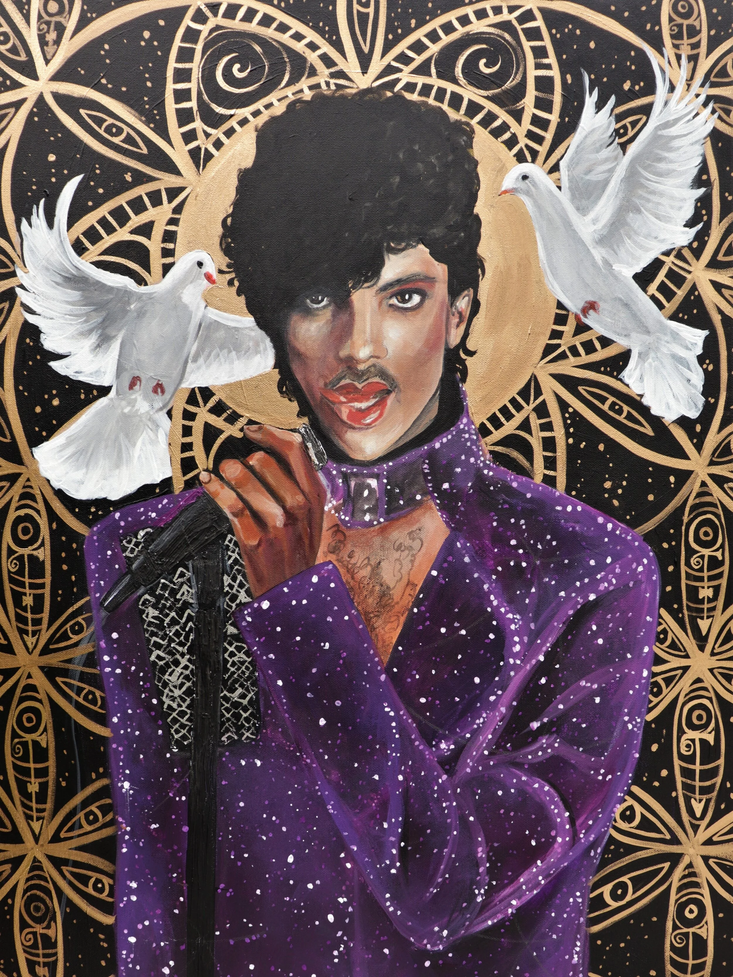 "Prince" 24 x 36 acrylic on canvas