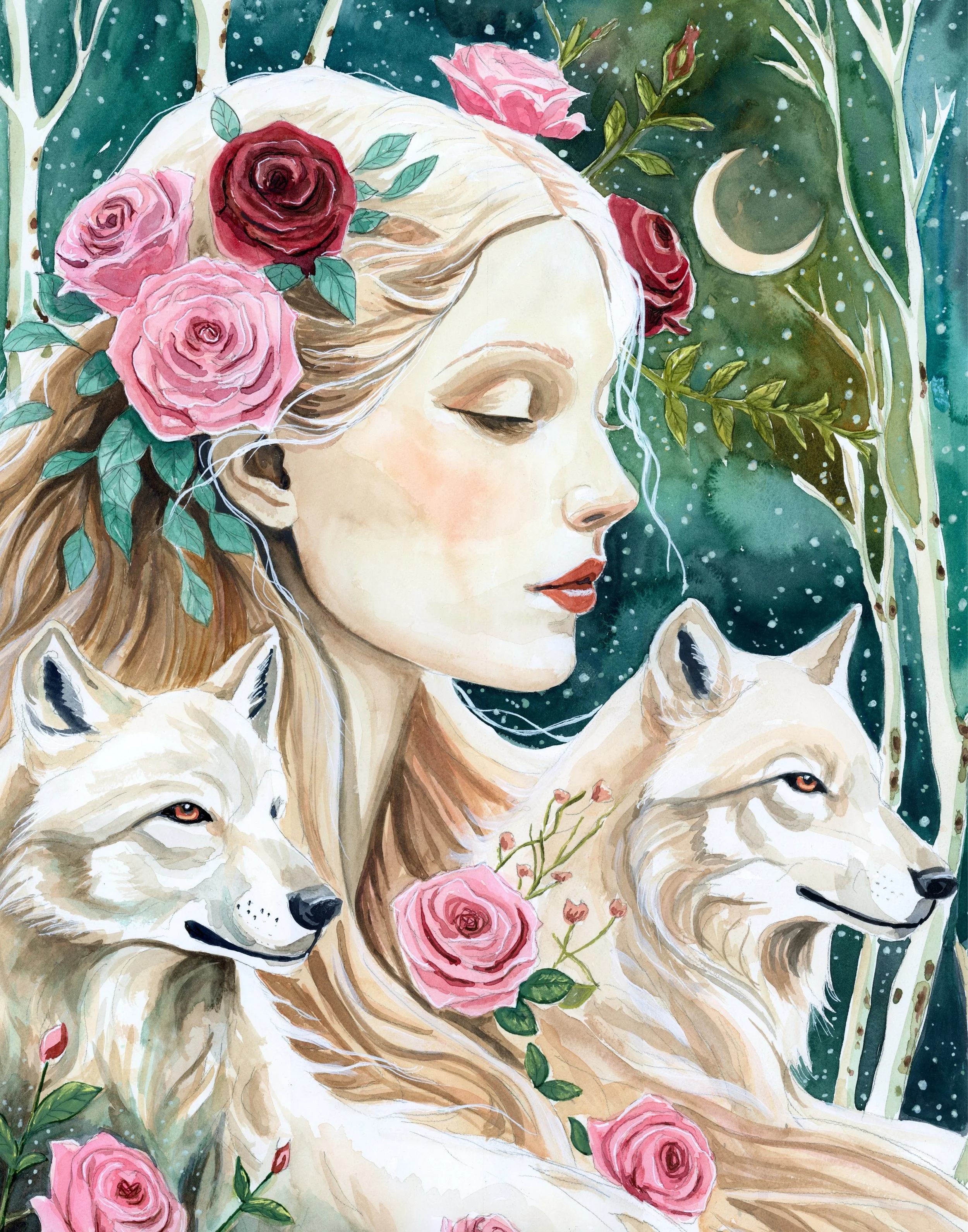 The Woman Who Whispers to the Wolves
