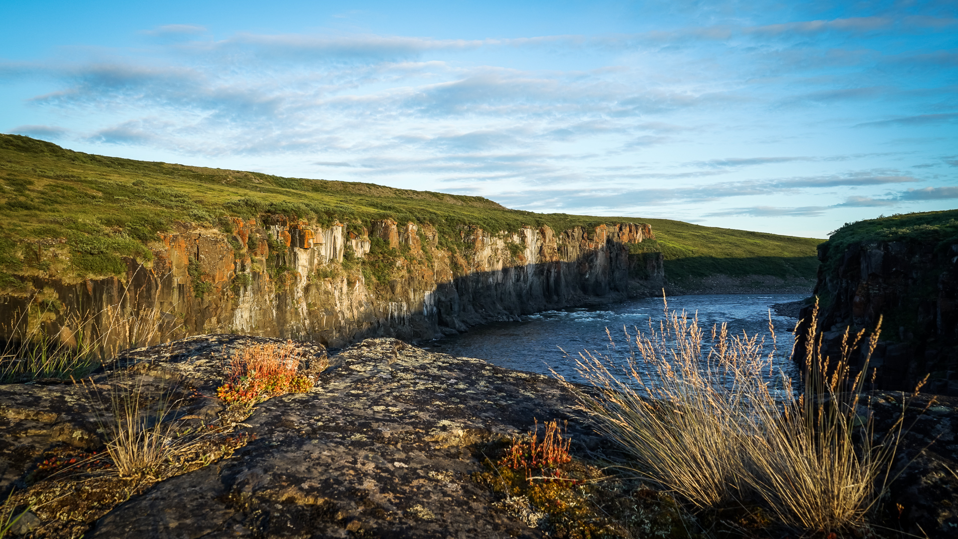 Every evening we were greeted with beautiful sunsets overlooking the river (Credit: Vivien Cumming)