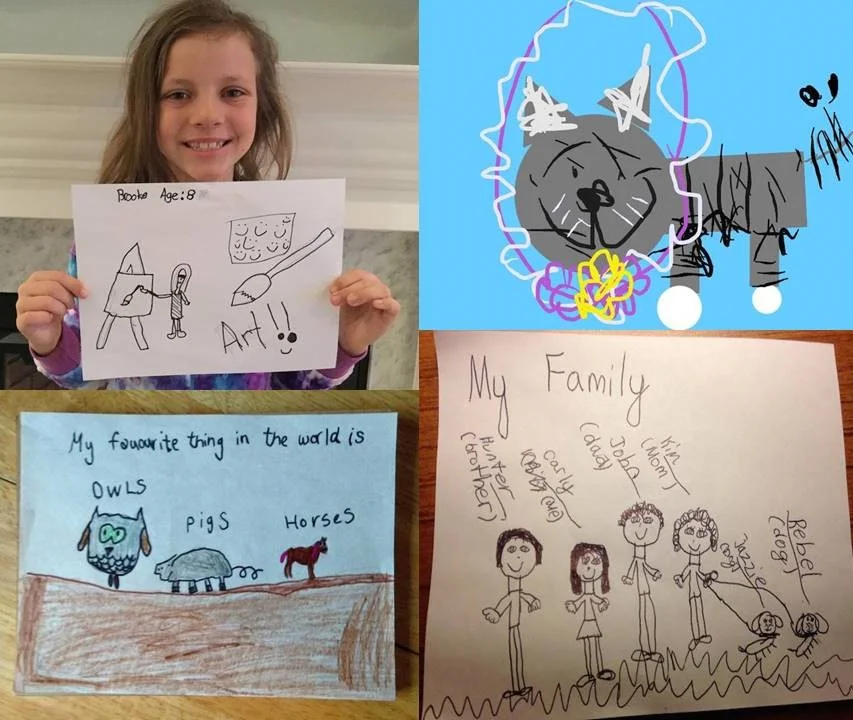 Kids drew us their favorite things in the world, and their pictures are fantastic.