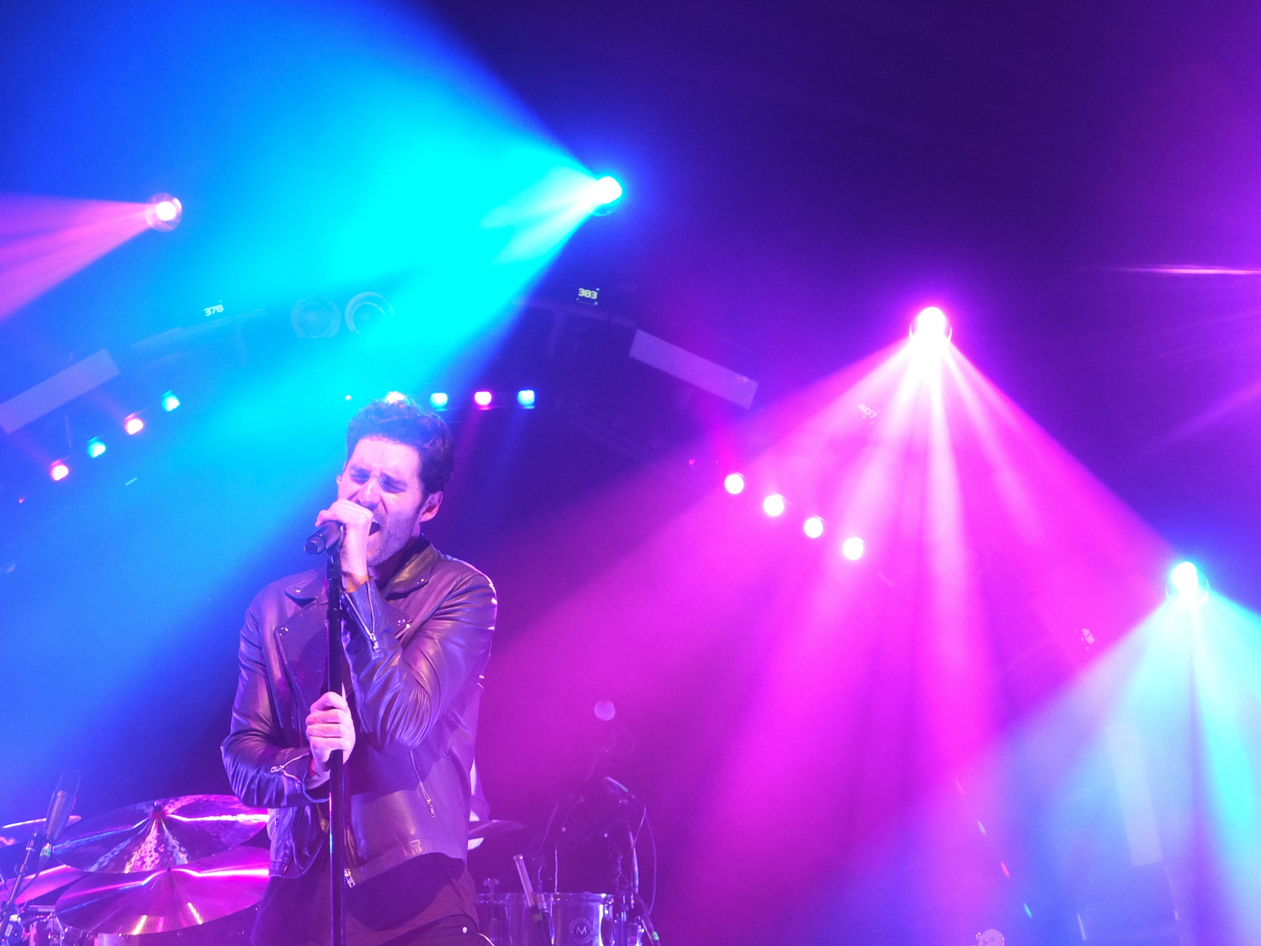 Capital Cities at 930 Club. 

Taken with Fuji X10, JPEG straight out of camera.
More on the blog:  www.janosilva.com/blog/2014/11/2/capital-cities 