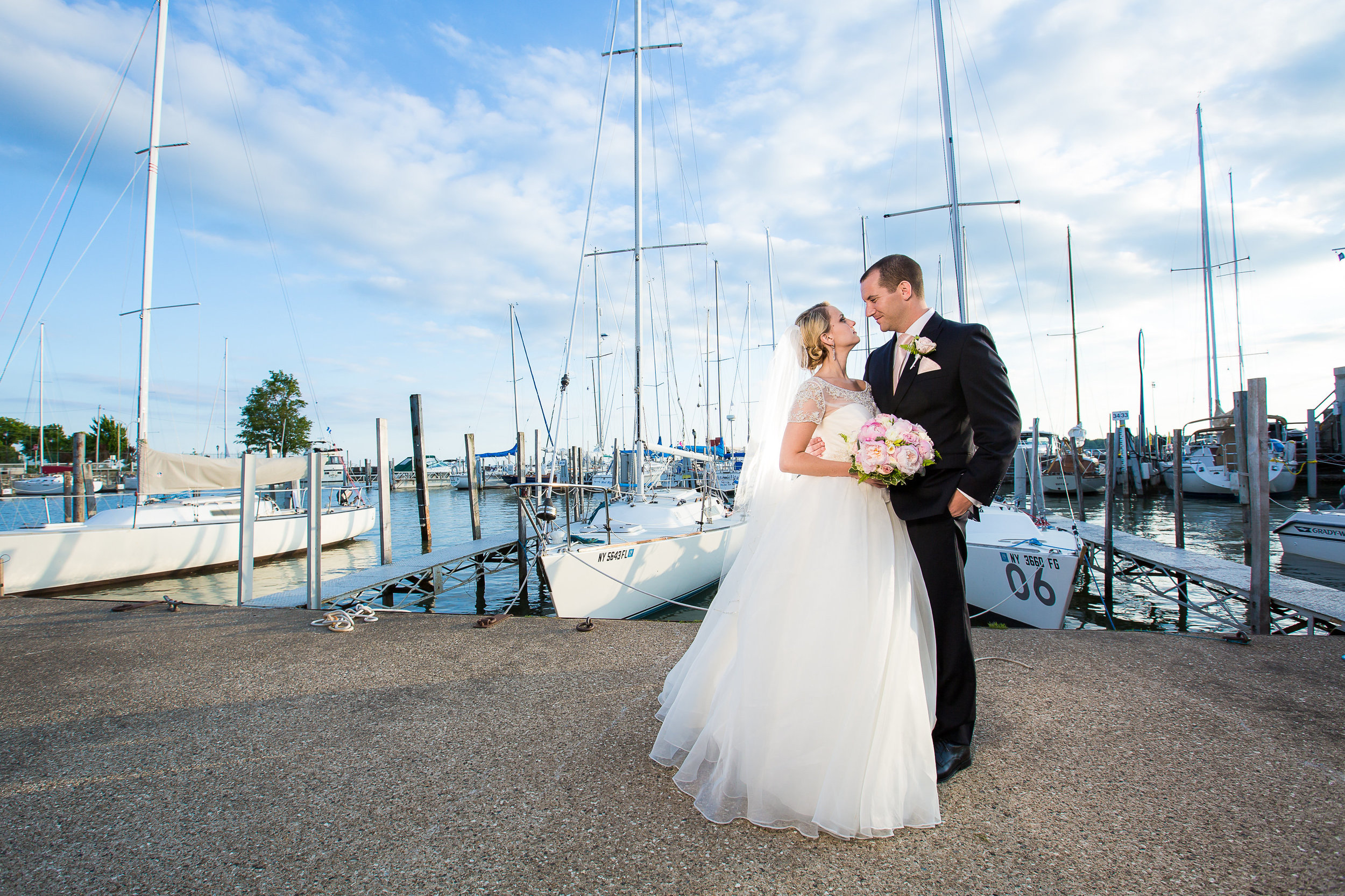 Buffalo Yacht Club New York Wedding Photography