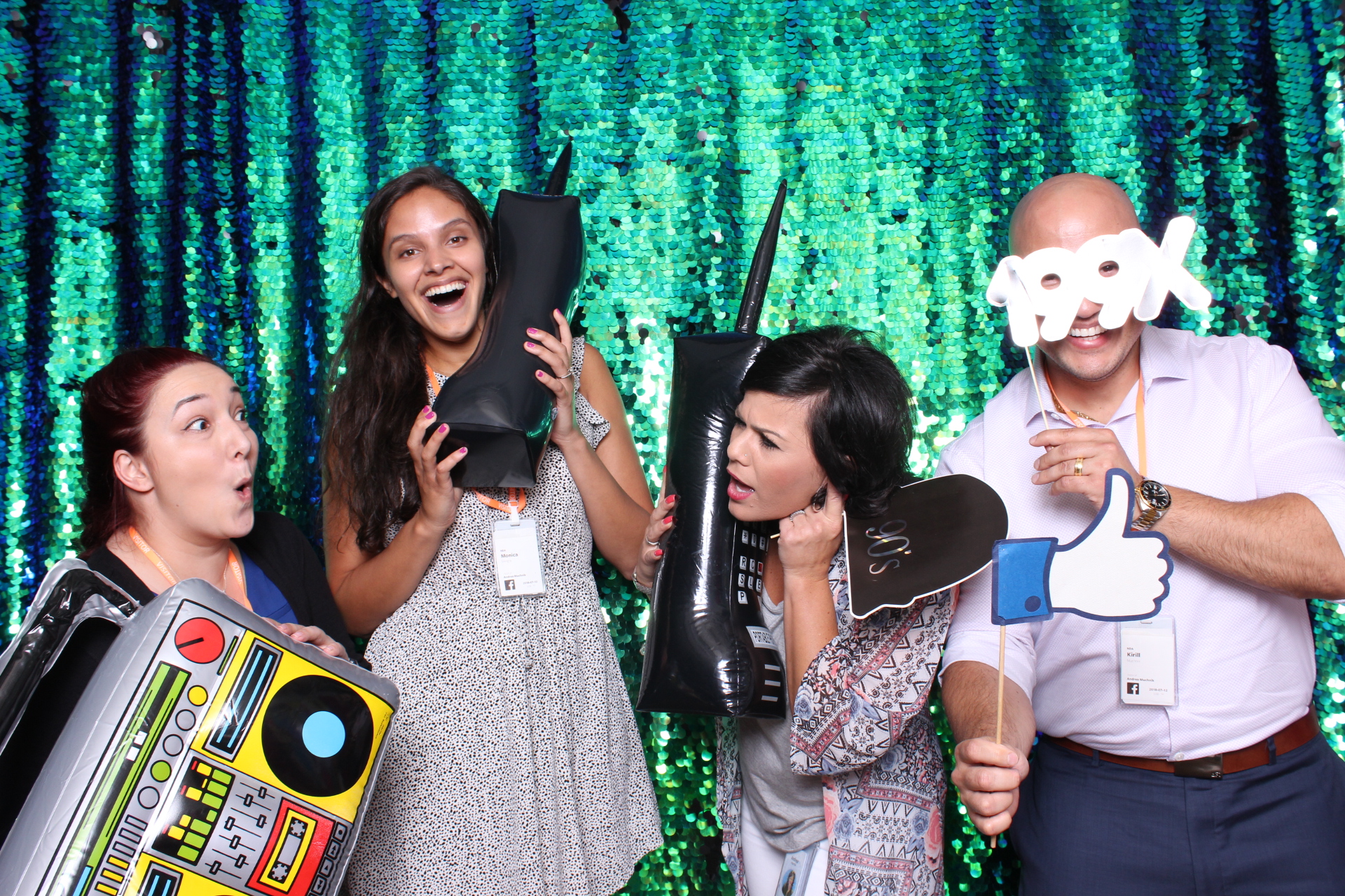 Summer NYC Photo Booth - InstaMemoryBooth by Angelica Criscuolo Photography 