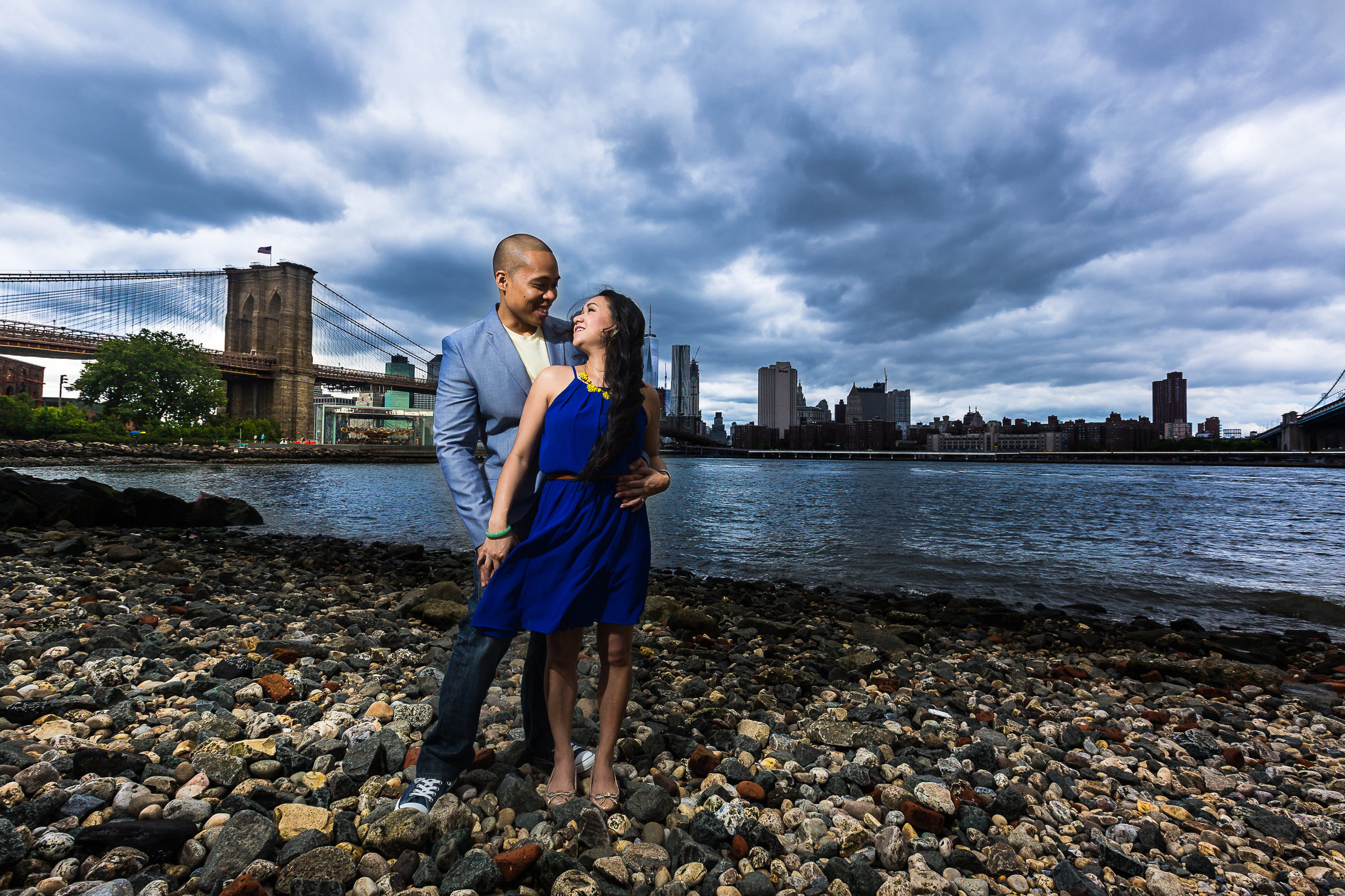 Brooklyn Bridge Engagement Photography