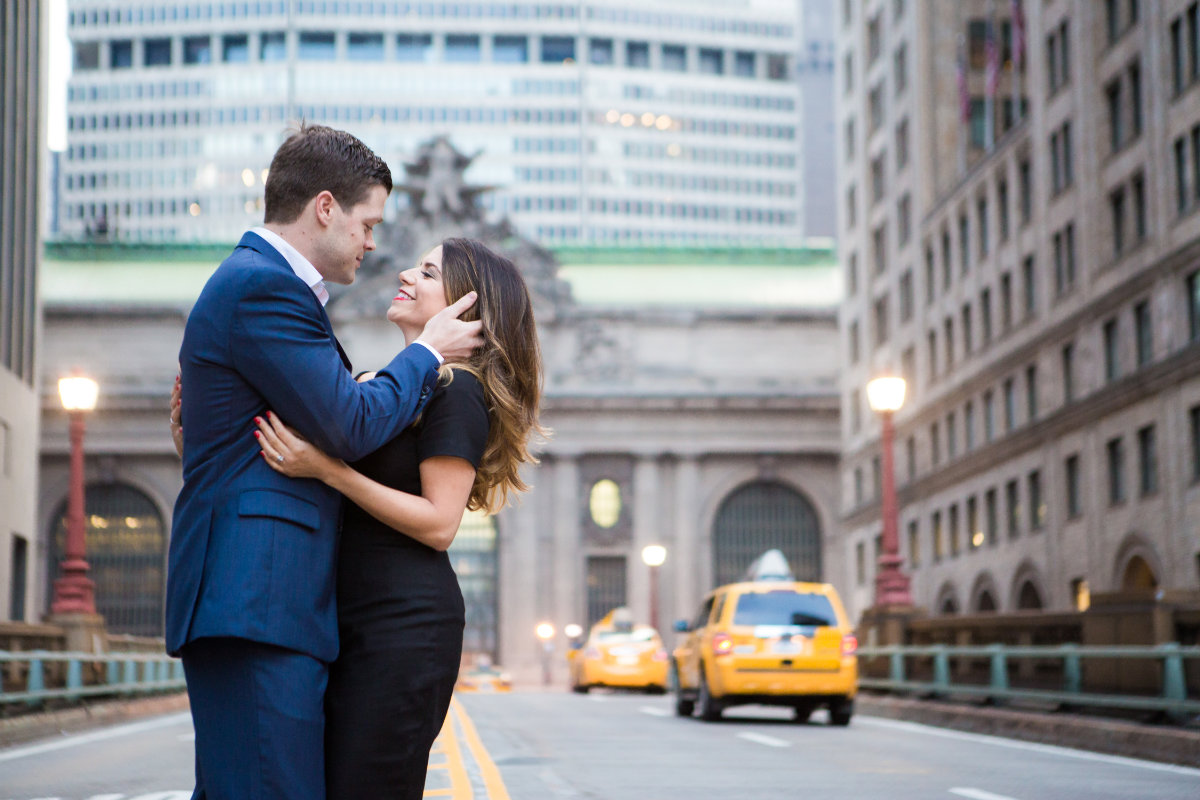 Grand Central Engagement Photographer