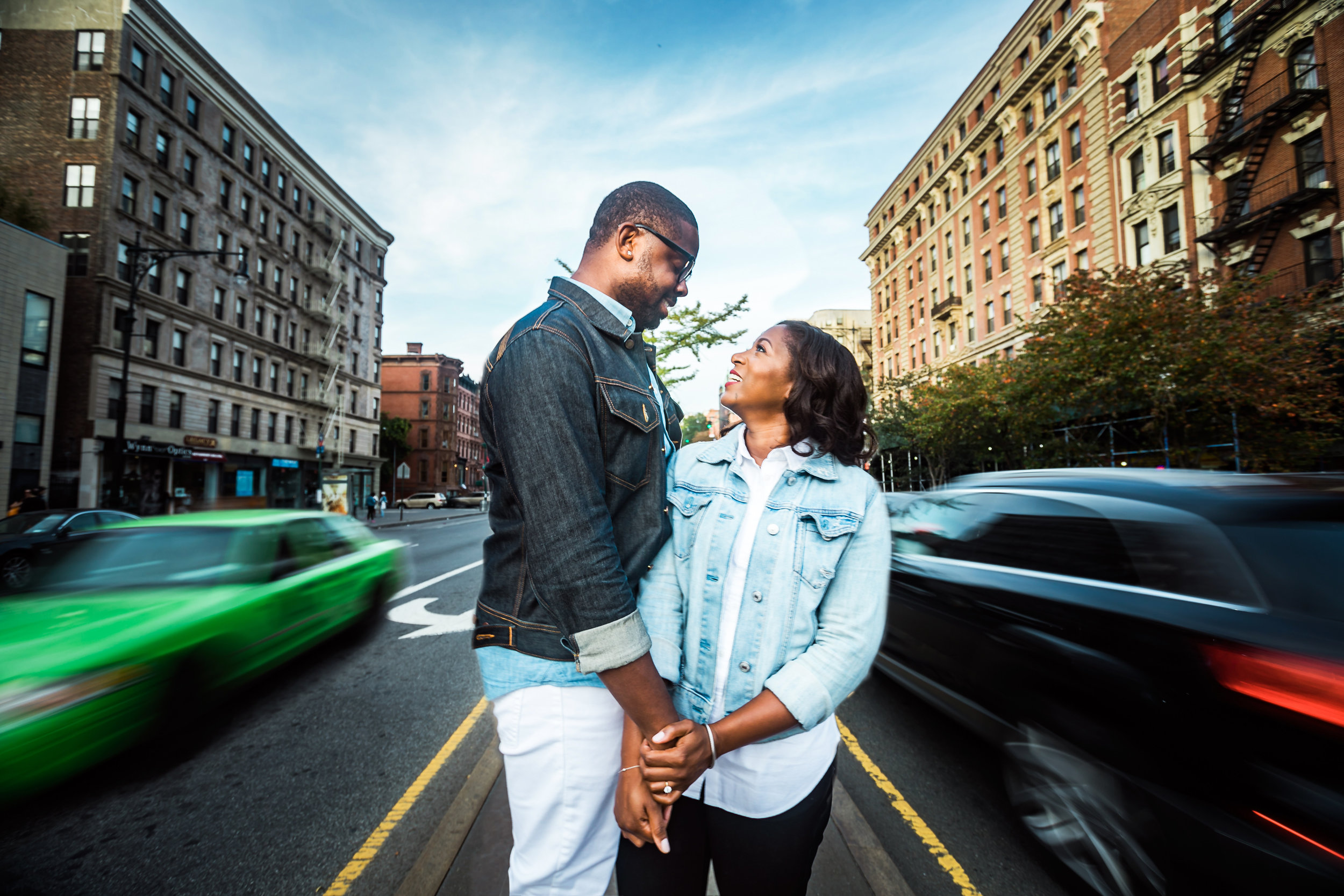 Harlem New York Engagement photos