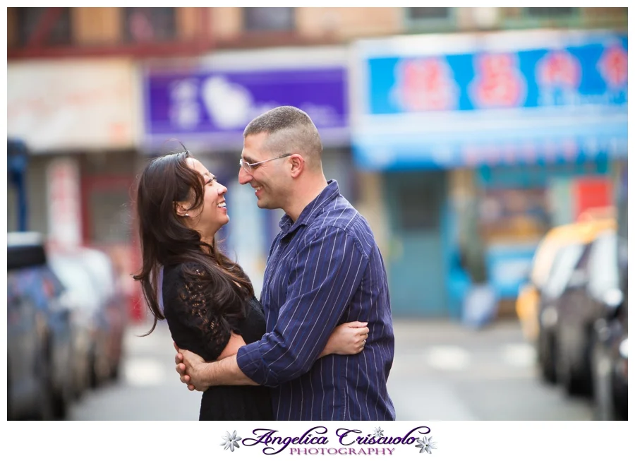 In-Love Session in New York City's Chinatown