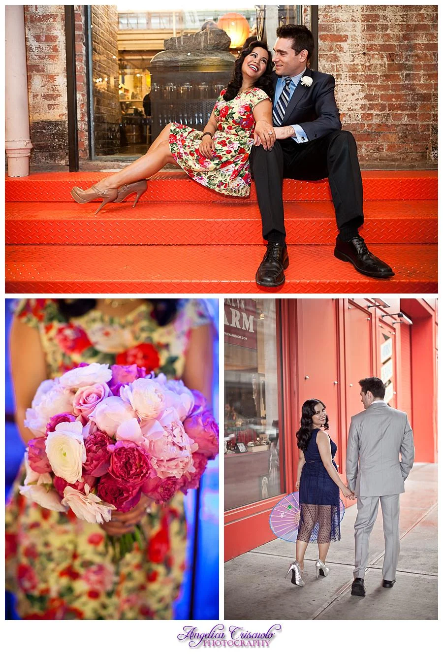 NYC Engagement Photography in Grand Central & The Highline & Chelsea Market - Kristy and Phil