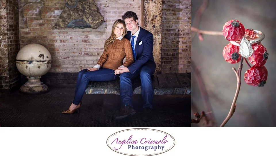 NYC Wedding Engagement Photos - The High Line - Elizabeth Gerard & Harrison Bradford Piazza