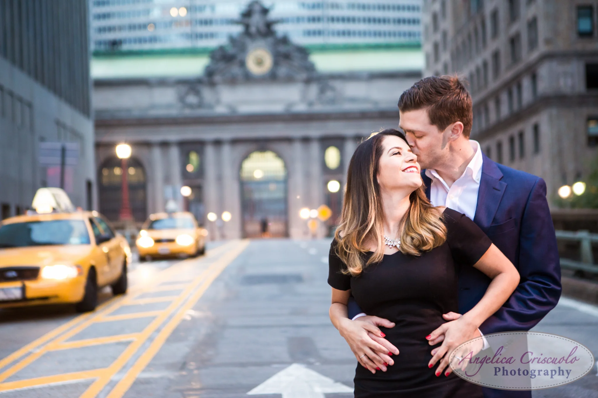 New York Grand Central Terminal Engagement Photos + Central Park | Olivia+Matt