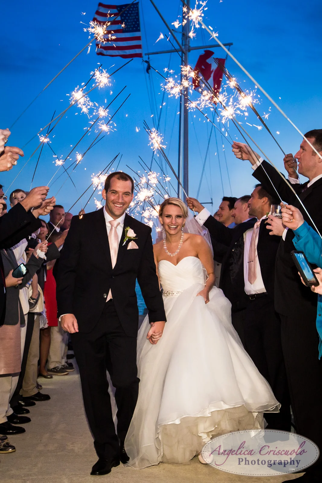 New York Wedding Photographer in Buffalo Yacht Club | Mollie + Brian