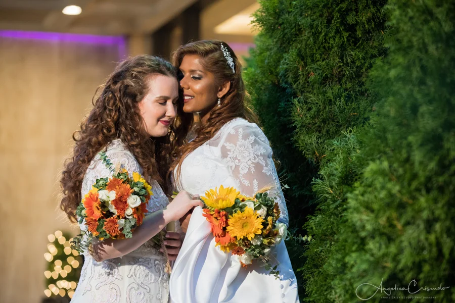 New York City Terrace On The Park in Queens Wedding | Anita & Adriane