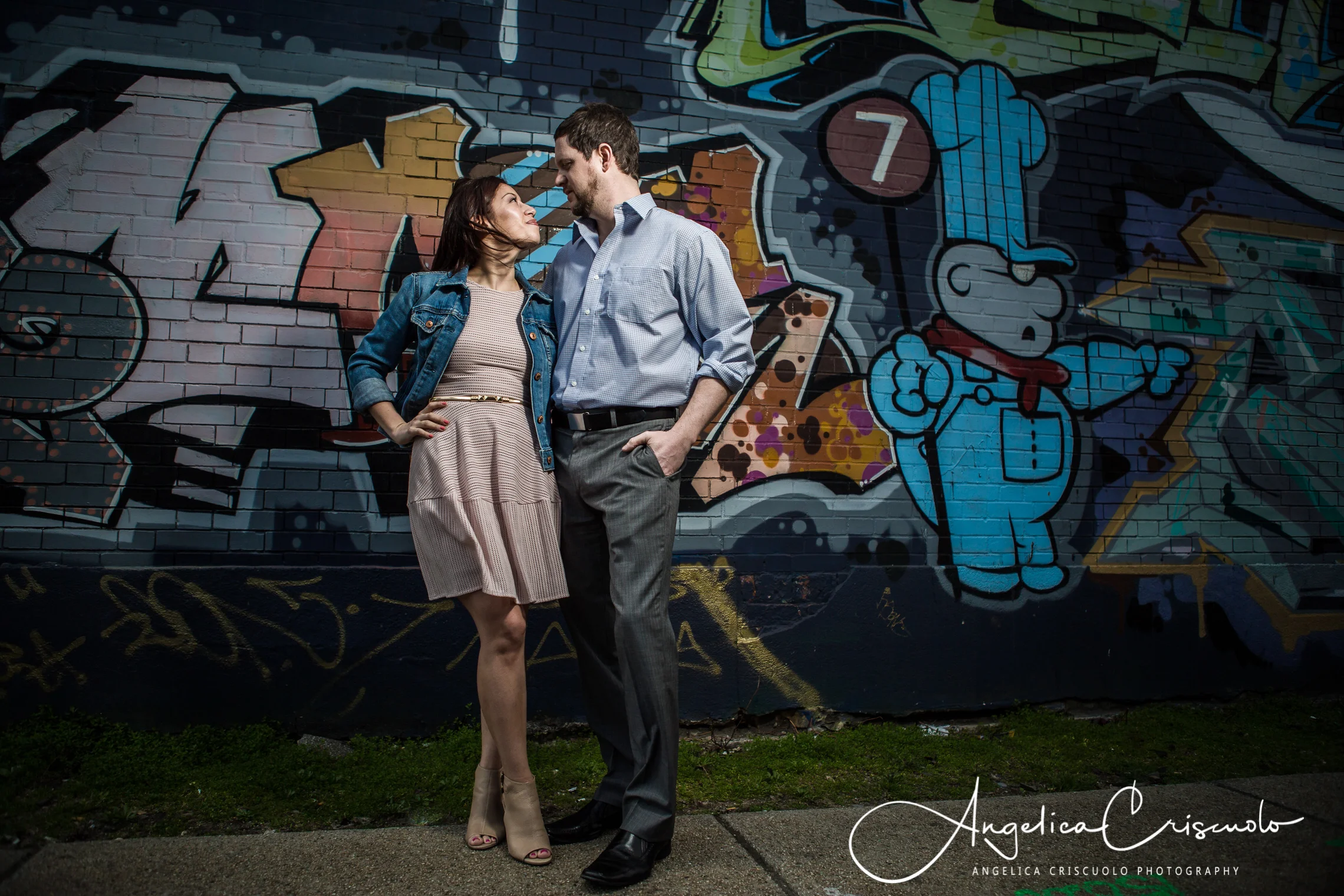 New York City Engagement Photos Long Island City - Ingrid & Scott
