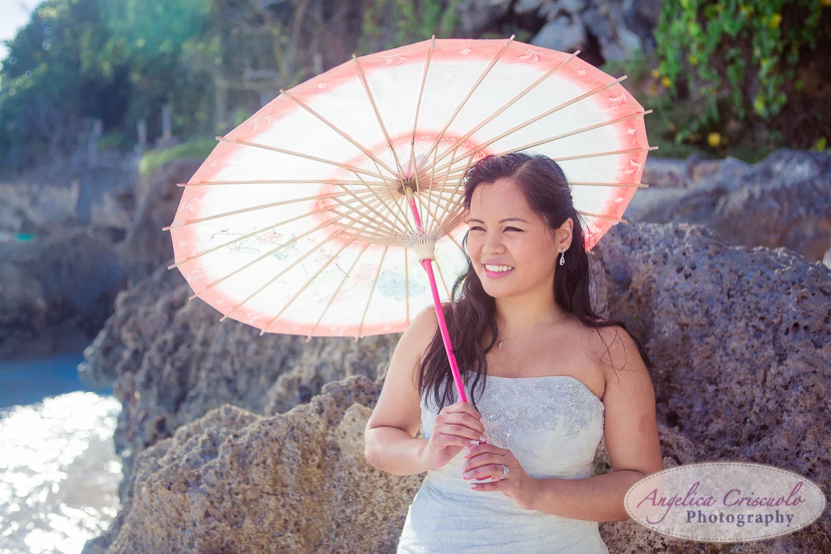 Parasol wedding photo ideas on the beach KristyPhilBarbadosWEB-1100