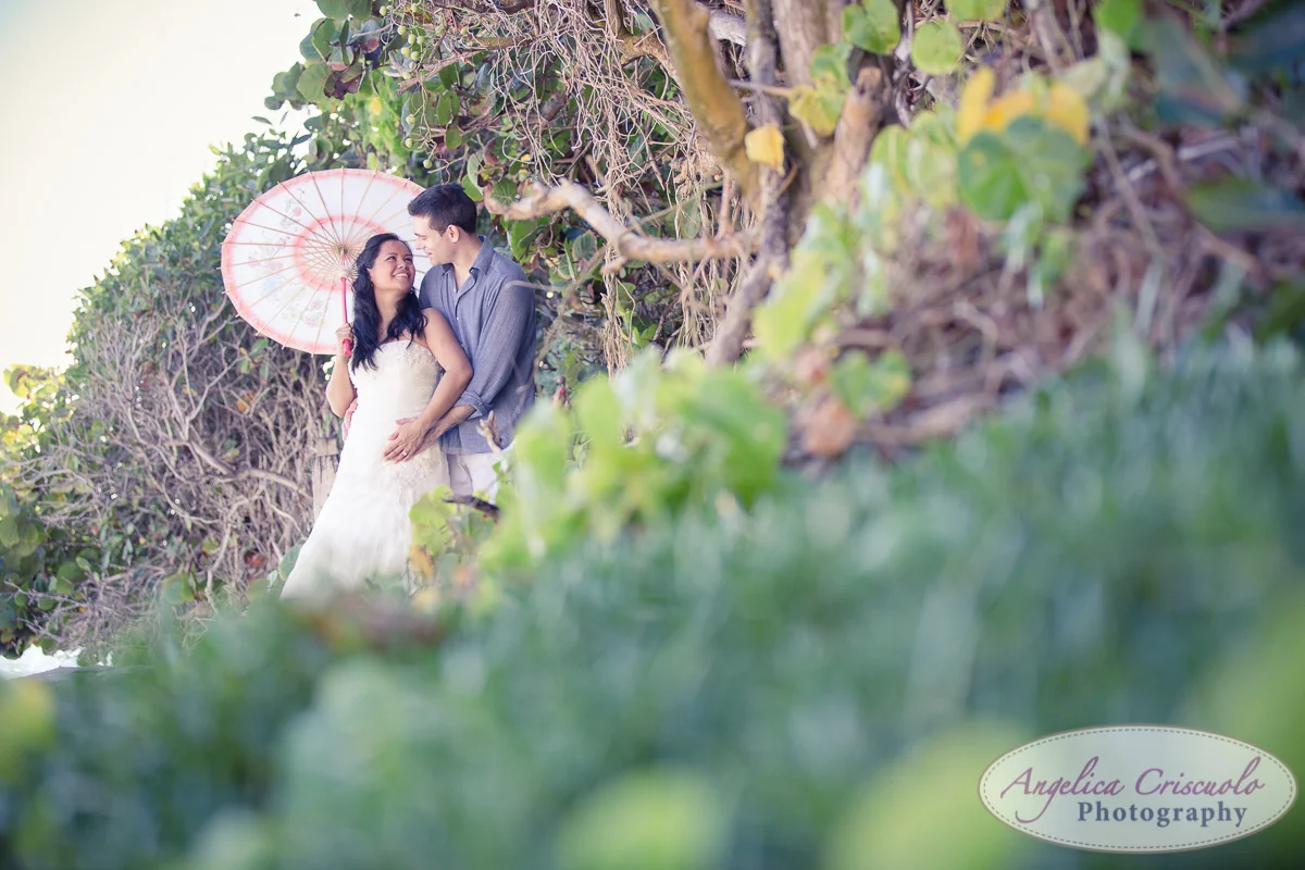 Wedding photo by the cliff in barbados caribbean island pictures KristyPhilBarbadosWEB-1124
