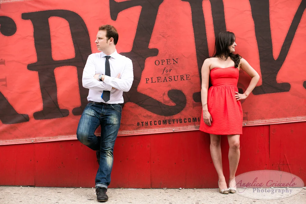 Chelsea New York engagement photo ideas