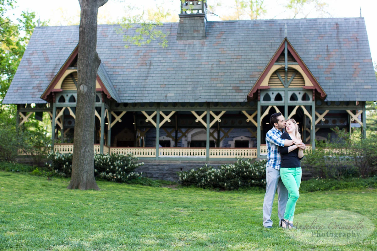 New York Engagement Photography Central Park The Dairy