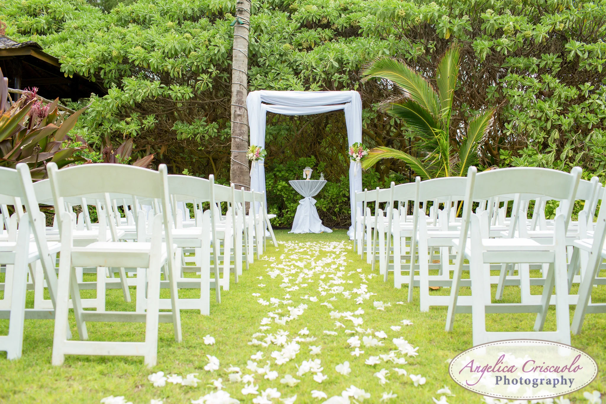 Oahu Hawaii Destination Wedding Photos ceremony