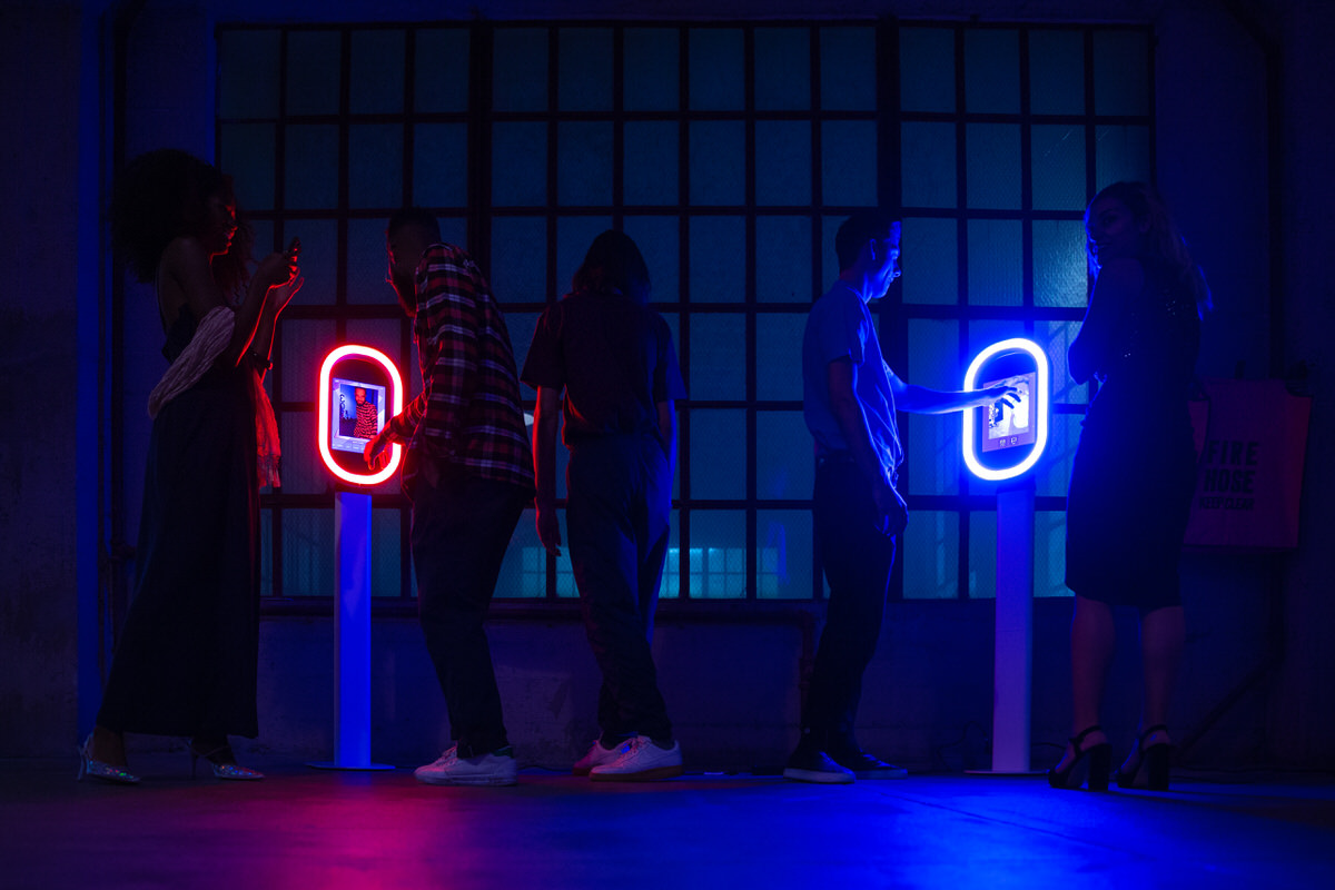 NYC digital and gif photobooth with boomerang