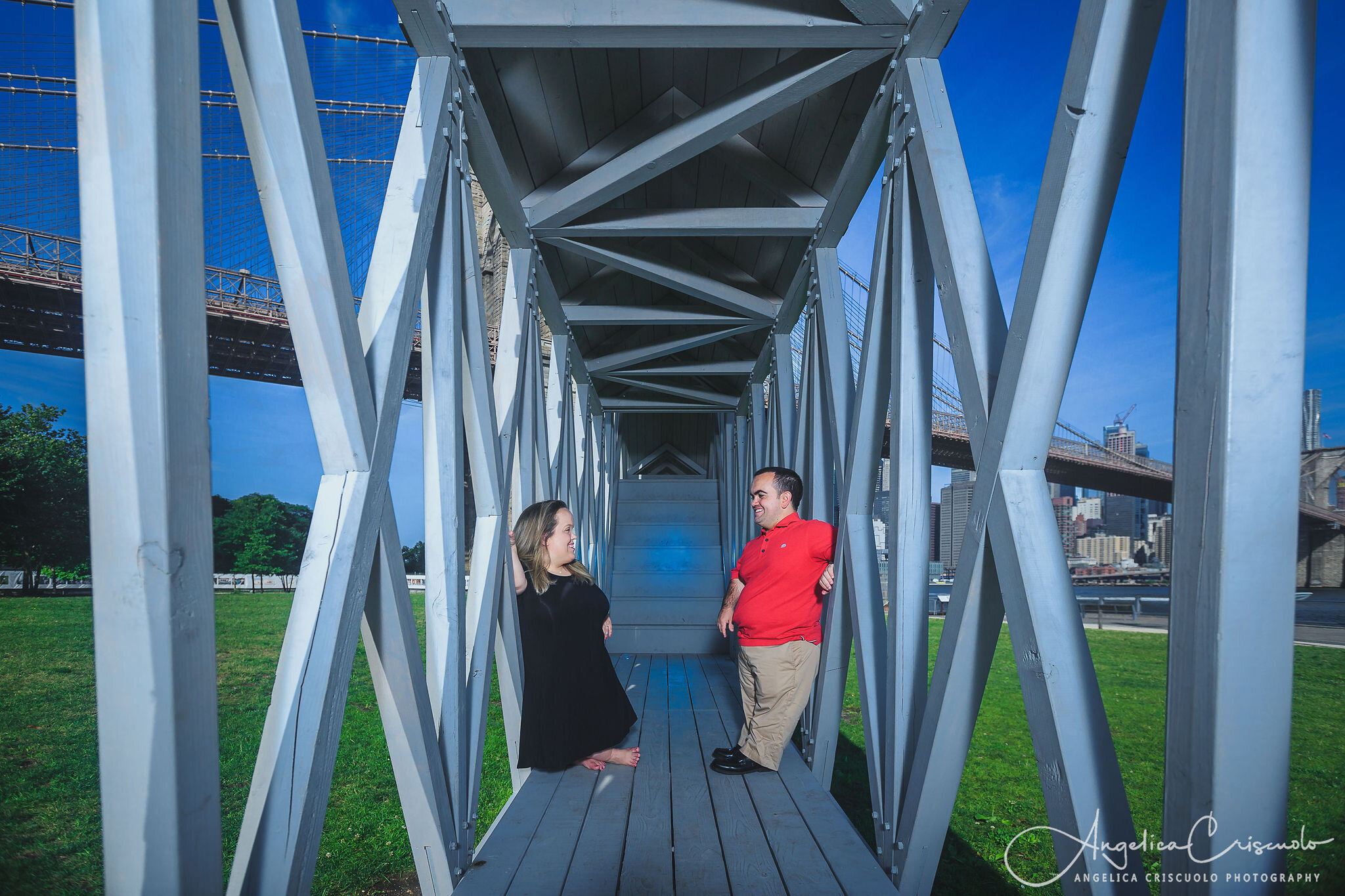 New York DUMBO Brooklyn Engagement Wedding Photos ©2019 Angelica Criscuolo Photography | All Rights Reserved | www.AngelicaCriscuoloPhotography.com | www.facebook.com/AngelicaCriscuoloPhotography