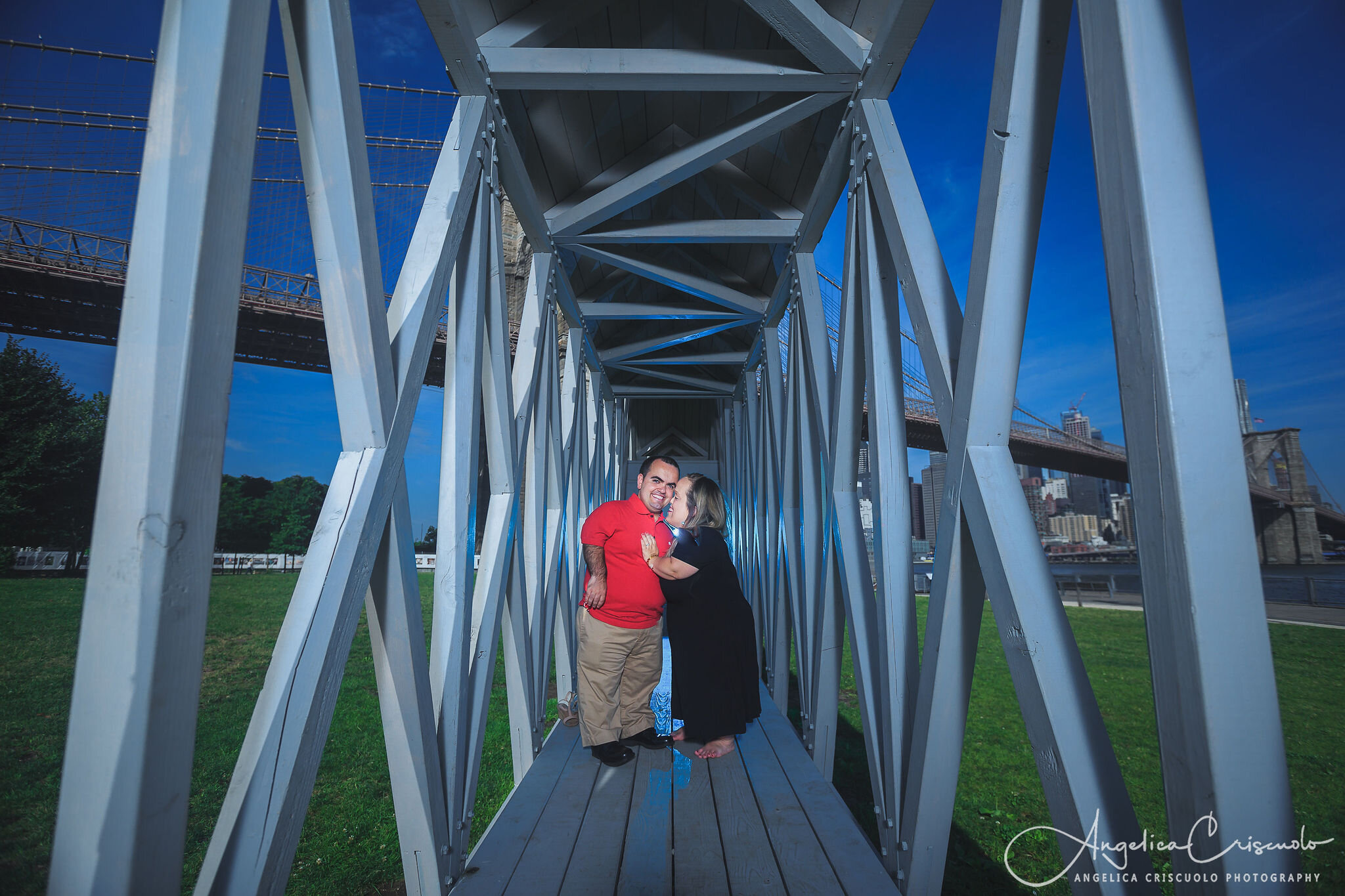 New York DUMBO Brooklyn Engagement Wedding Photos ©2019 Angelica Criscuolo Photography | All Rights Reserved | www.AngelicaCriscuoloPhotography.com | www.facebook.com/AngelicaCriscuoloPhotography