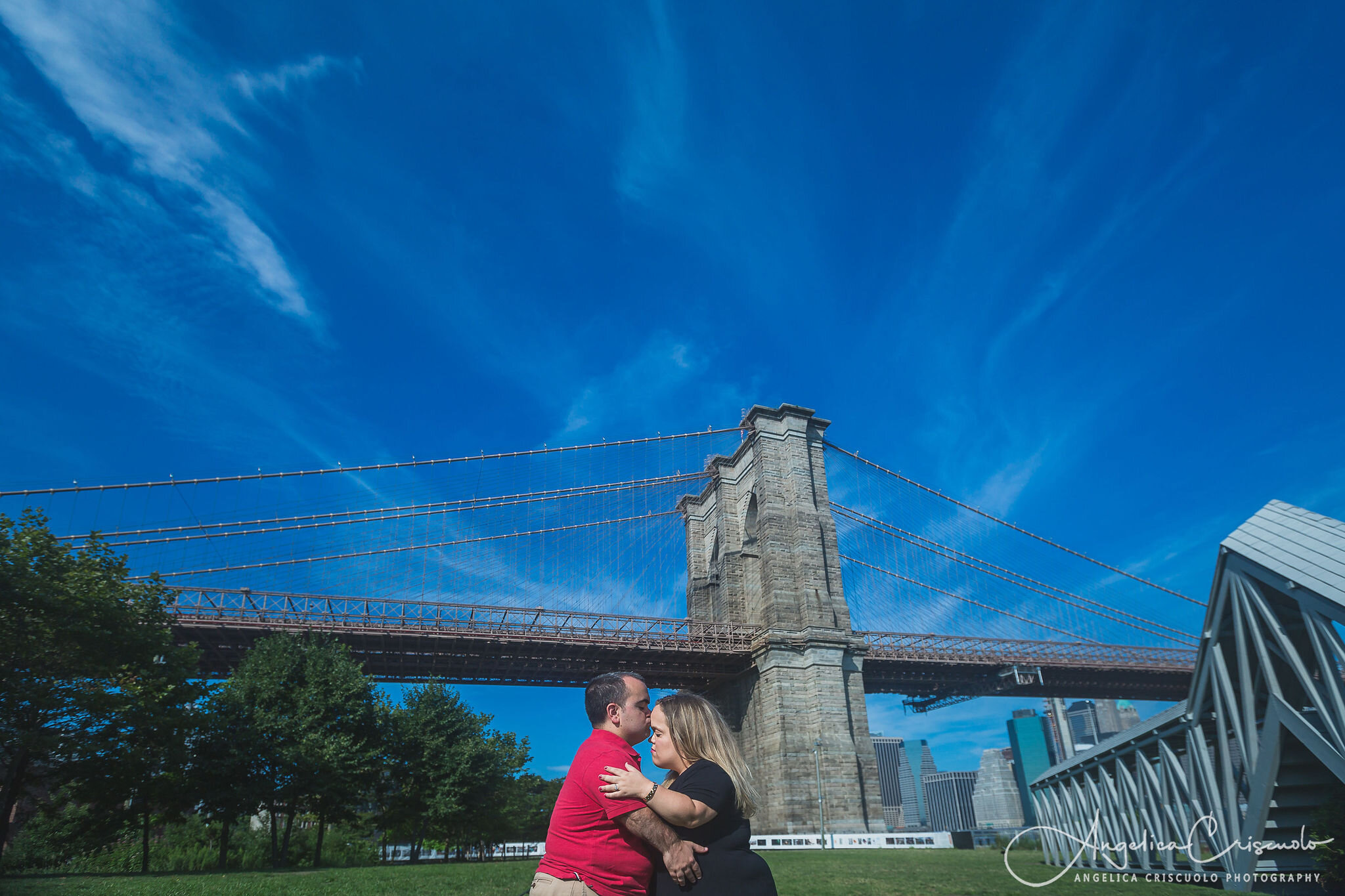 New York DUMBO Brooklyn Engagement Wedding Photos ©2019 Angelica Criscuolo Photography | All Rights Reserved | www.AngelicaCriscuoloPhotography.com | www.facebook.com/AngelicaCriscuoloPhotography