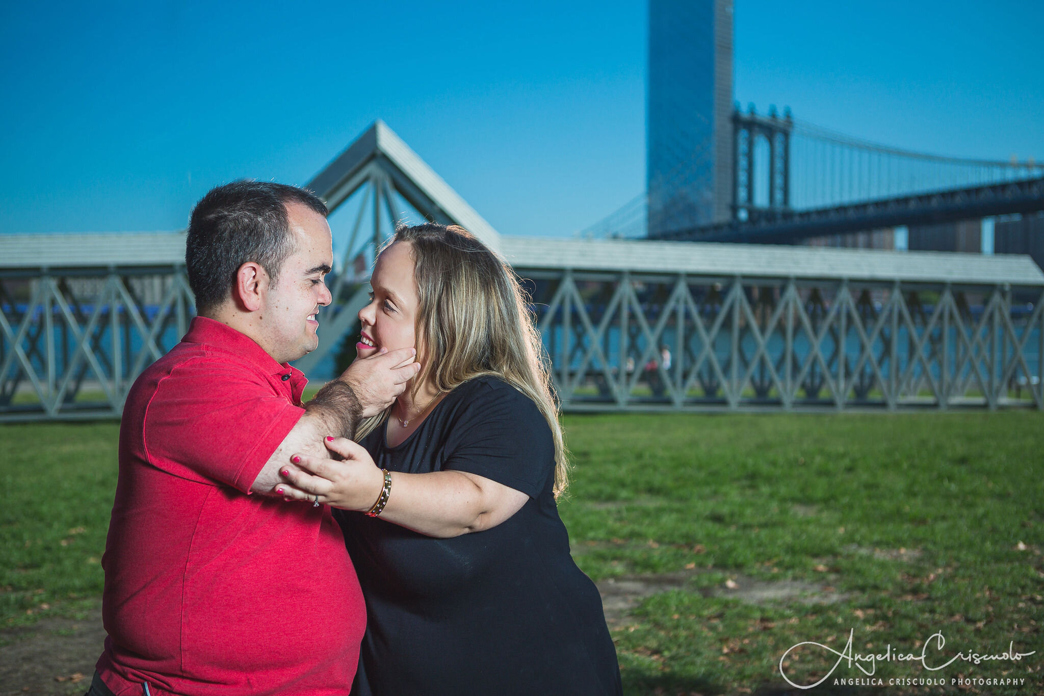 New York DUMBO Brooklyn Engagement Wedding Photos ©2019 Angelica Criscuolo Photography | All Rights Reserved | www.AngelicaCriscuoloPhotography.com | www.facebook.com/AngelicaCriscuoloPhotography