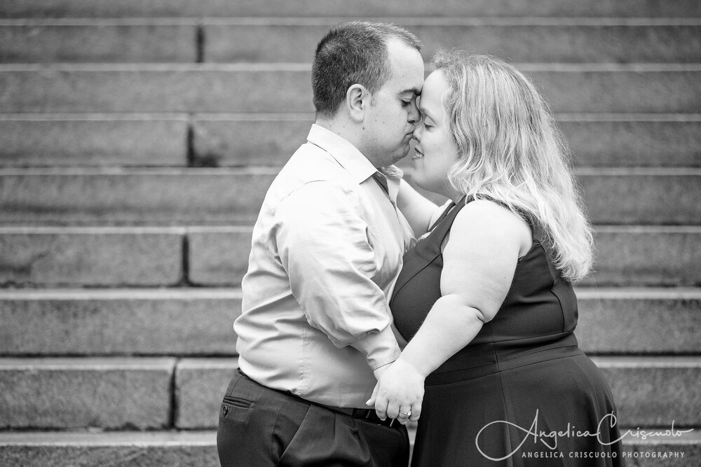  New York Central Park Engagement Wedding Photos - Cherry Blossoms ©2019 Angelica Criscuolo Photography | All Rights Reserved | www.AngelicaCriscuoloPhotography.com | www.facebook.com/AngelicaCriscuoloPhotography 