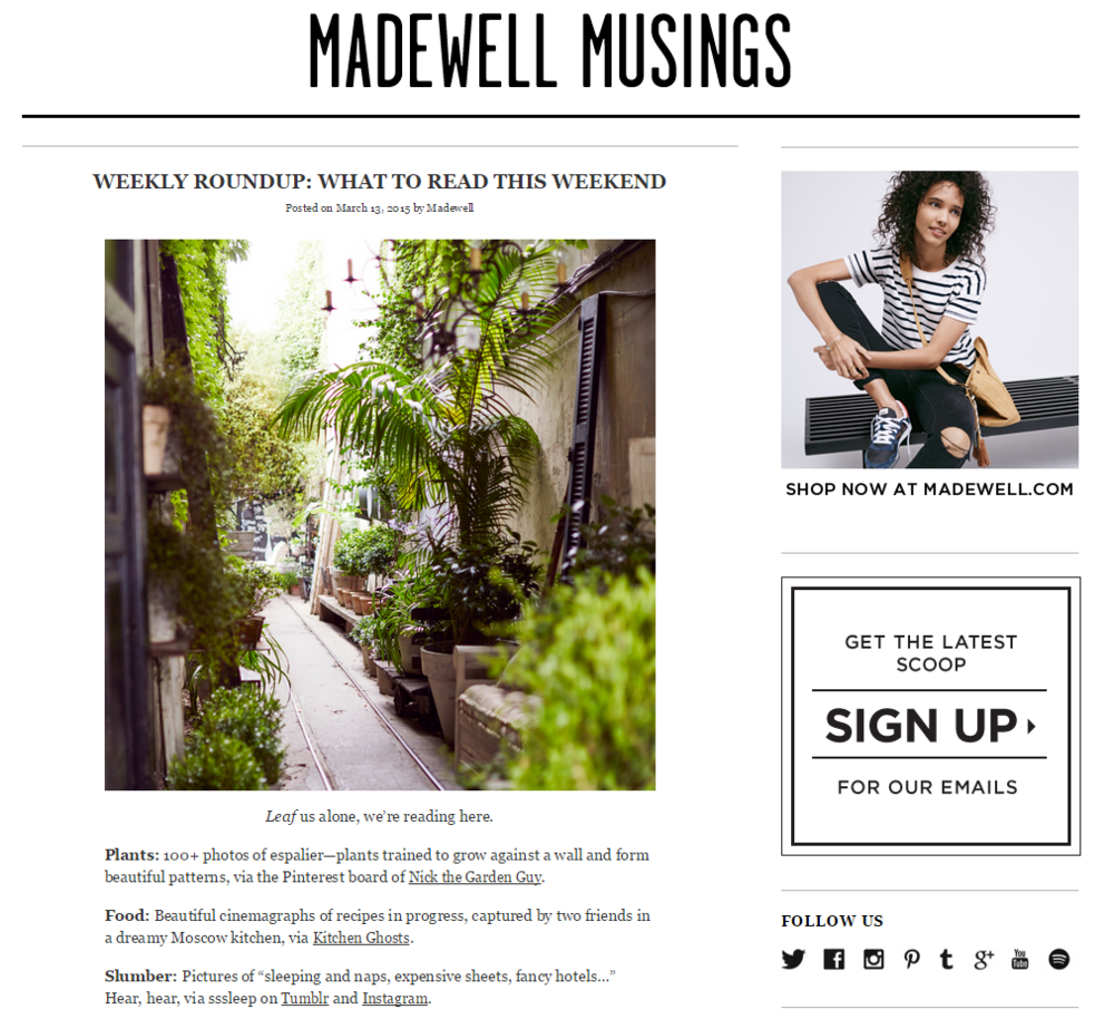 Madewell Musings
