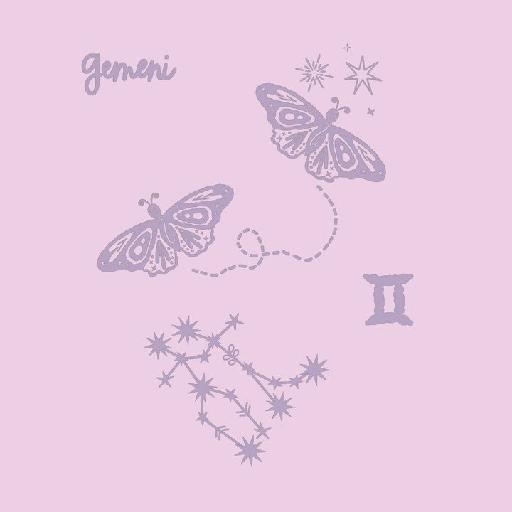 GEMENI&rsquo;S are wise, witty and connected just like my twin butterflies I created. 🦋🦋 A new Baby Astrology collection that look so cute on gift bags and have coordinating tissue papers! #digicouture