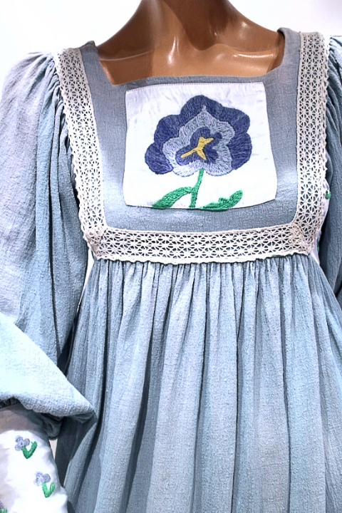 Indian Embroidered Maxi Dress