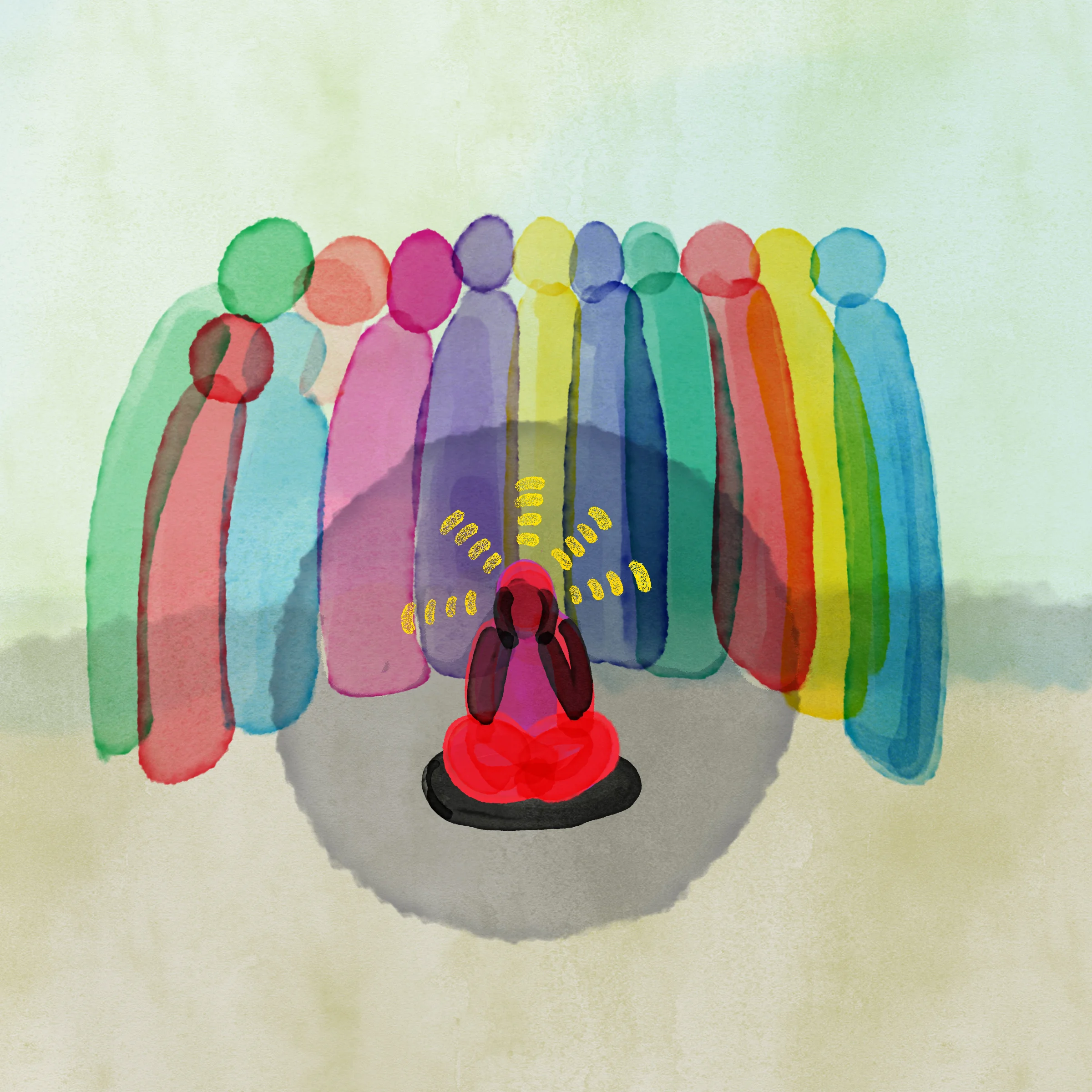 Illustration for the MV times