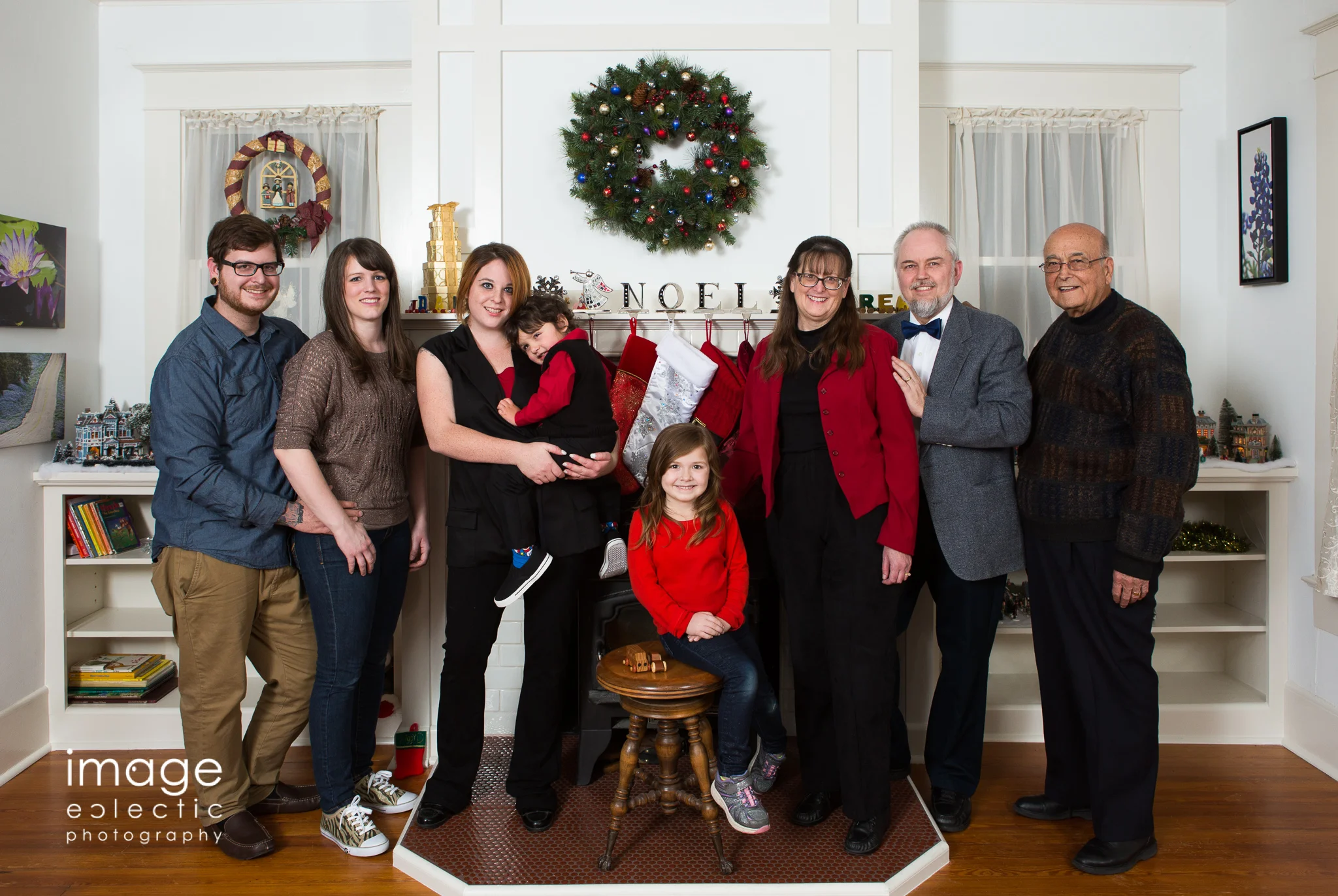Family at Christmas
