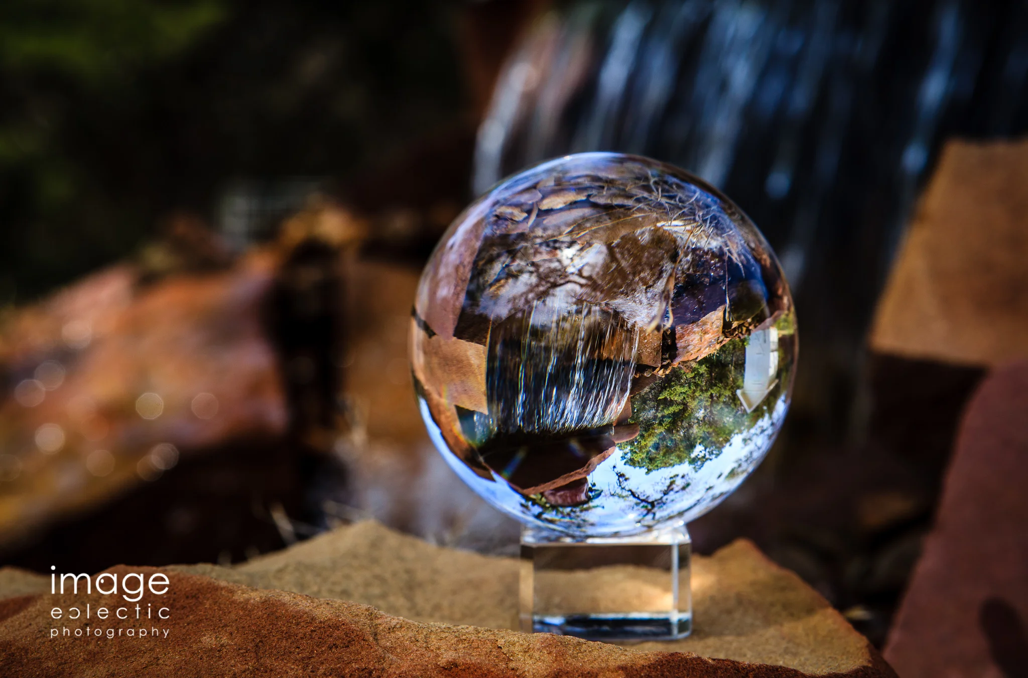Water through the Crystal