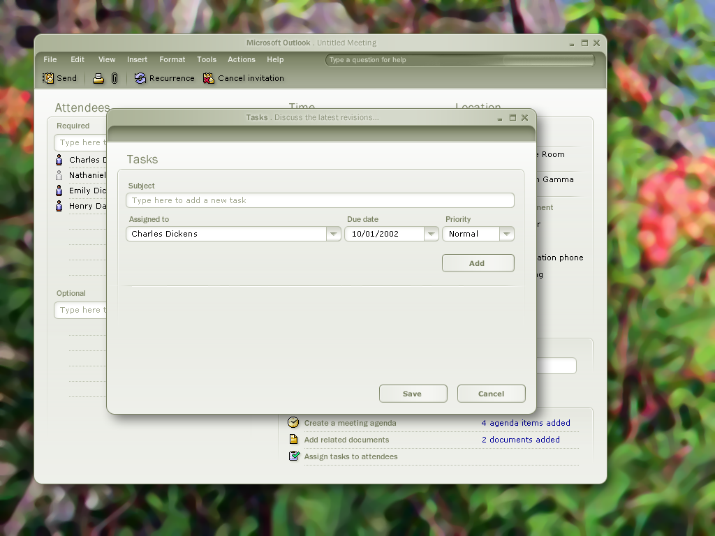 Assigning tasks