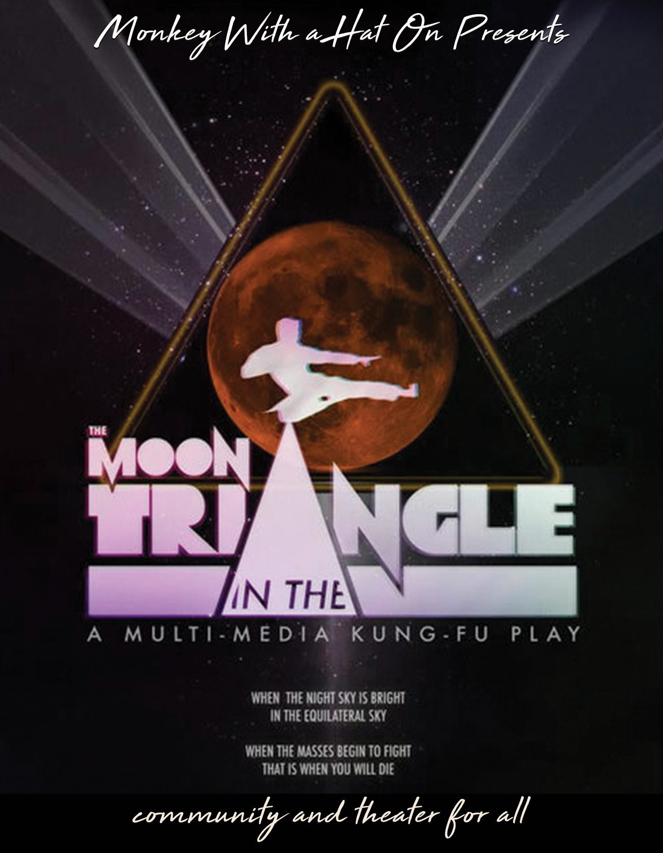 The Moon in the Triangle