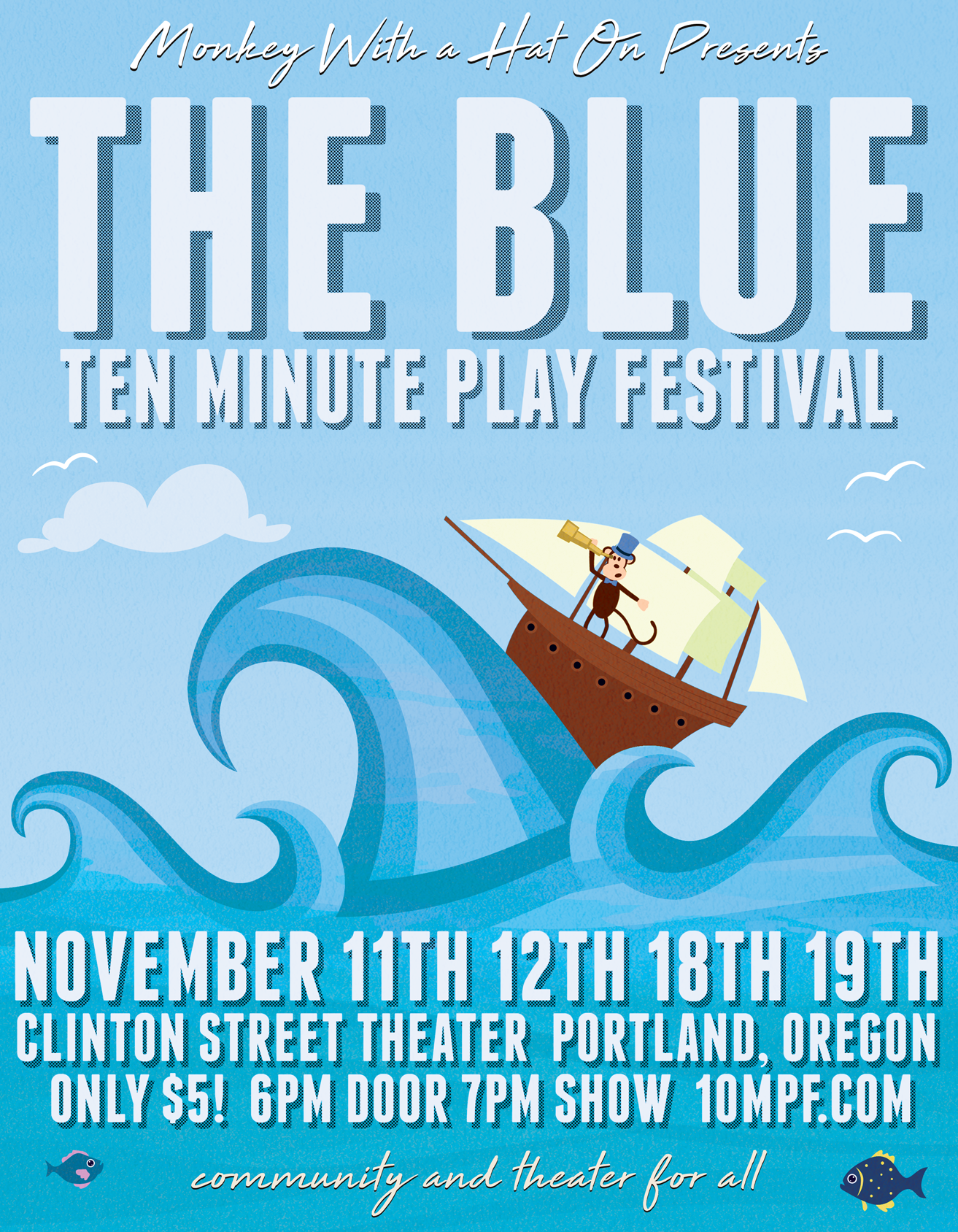 The Blue Ten Minute Play Festival