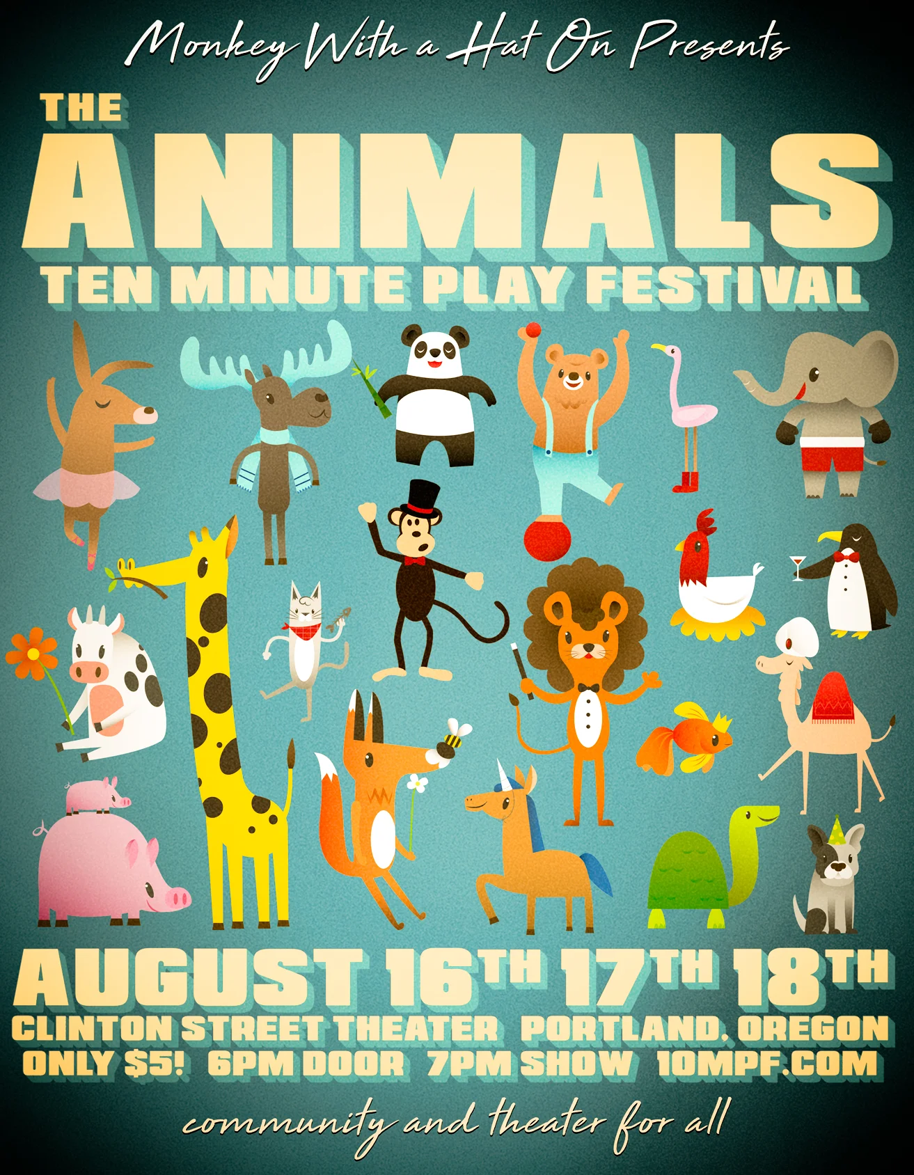 The Animals Ten Minute Play Festival