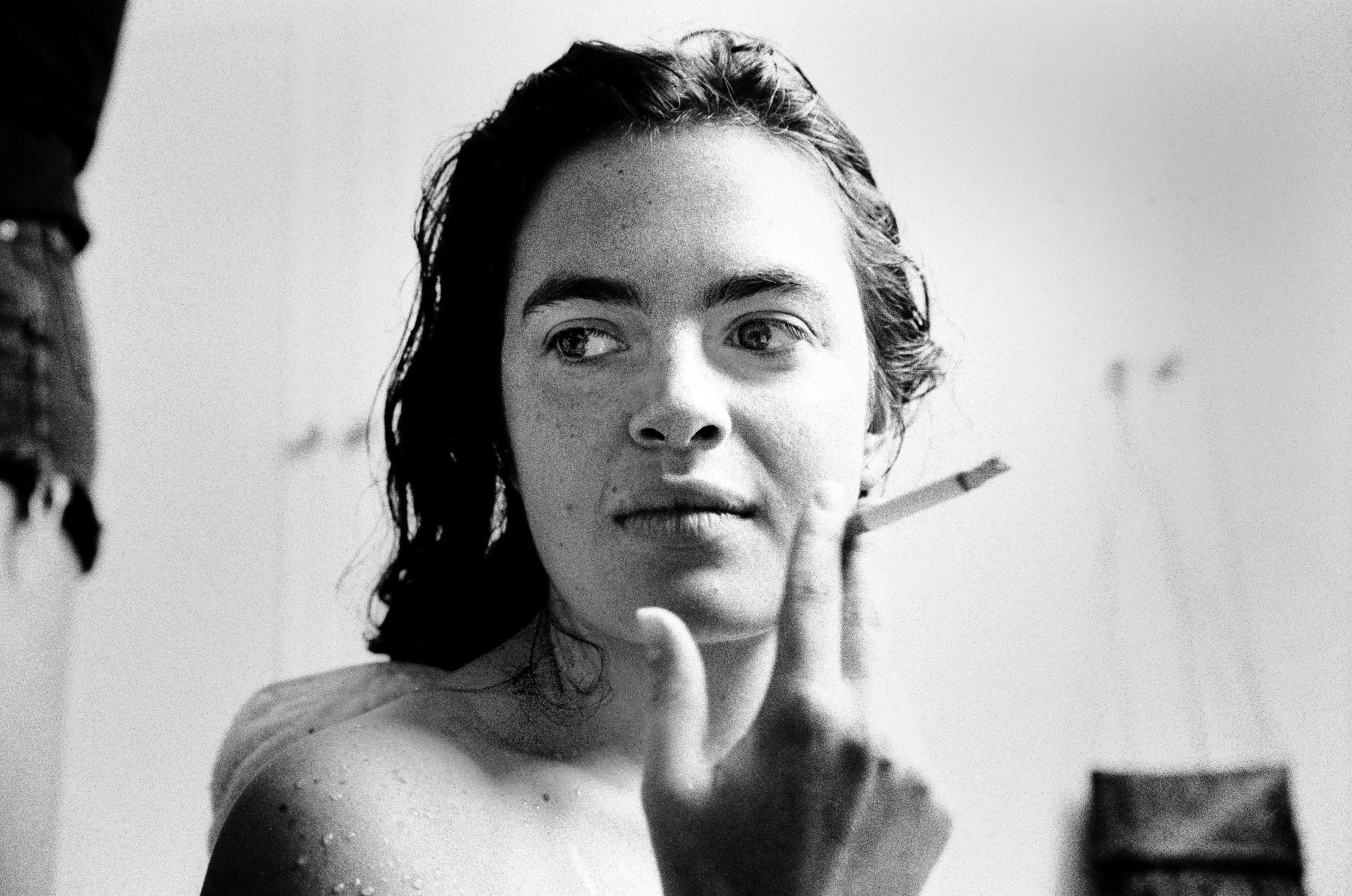 Illana in Paris 1992